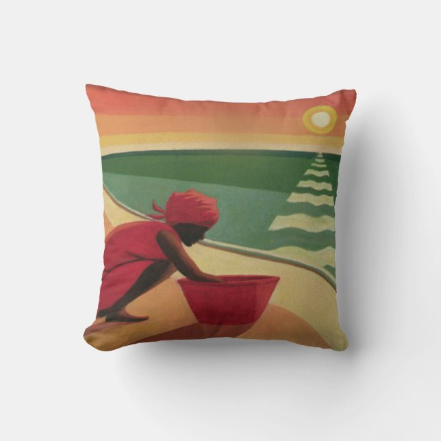 Coussin Même le calme 2003 (Recto)