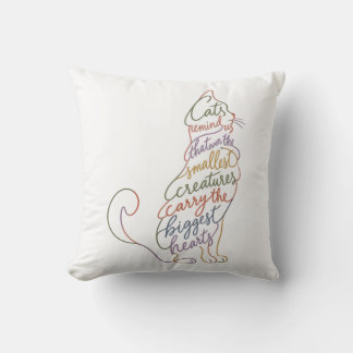 Coussin Même les plus petites créatures portent les plus g