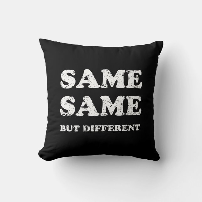 COUSSIN MÊME MAIS DIFFÉRENT (Recto)