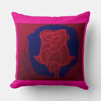 Coussin Mémoire d'une Rose