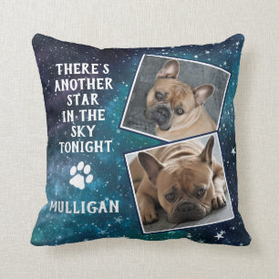 Coussin Mémorial aux animaux de compagnie - Citation de sy