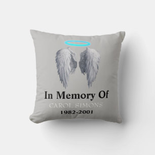 Coussin Mémorial des ailes Halo & Angel