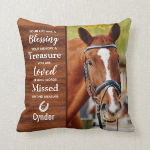 Coussin Mémorial équin