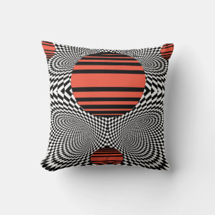 Coussin Memphis OpArt