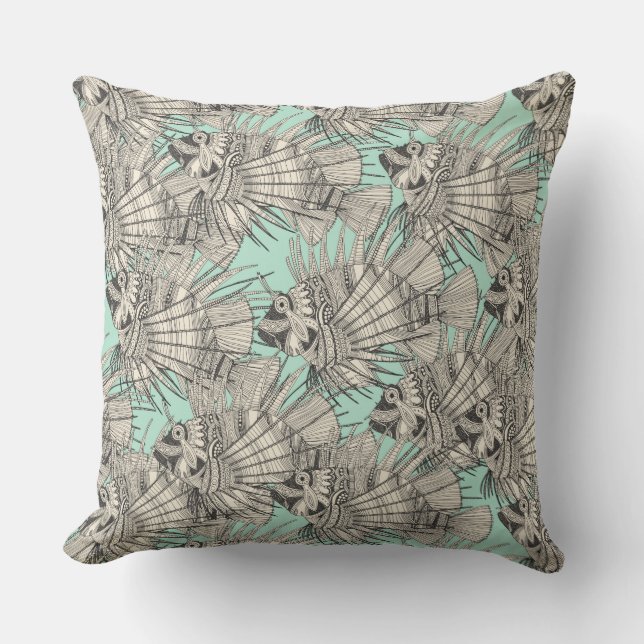 Coussin menthe (Recto)