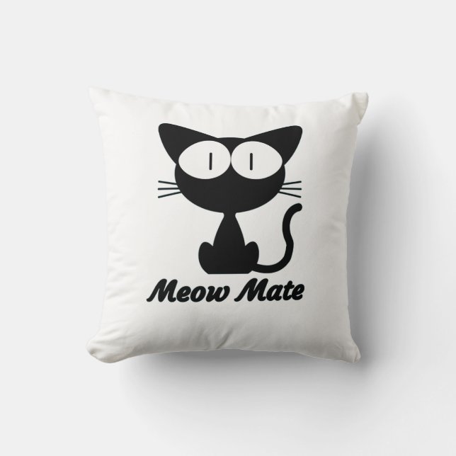 Coussin Meow Mate Glow (Recto)