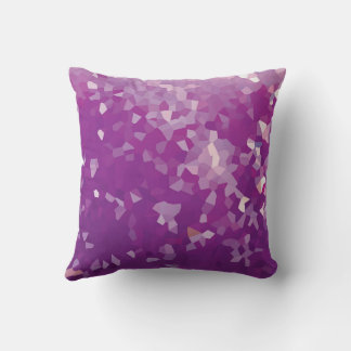 Coussin Mer de cristal violet