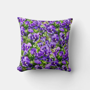 Coussin Mer de sérénité : Le beau terrain de purple violet