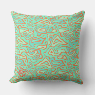 Coussin Mer tropicale