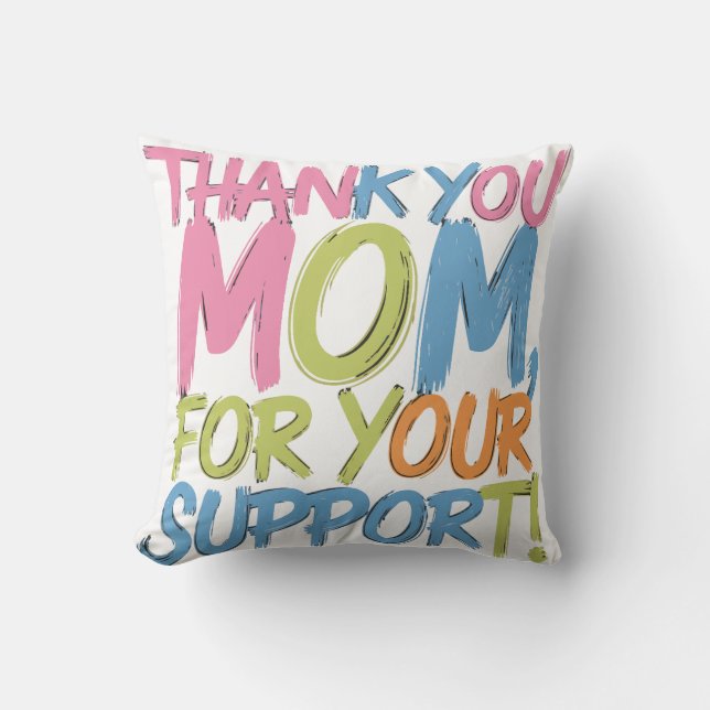 Coussin merci maman (Recto)