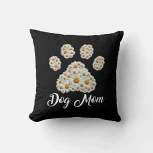 Coussin Mère Art Meilleur Chien Maman Jour d'anniversaire
