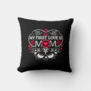 Coussin Mère Art Mon Premier Amour Est Maman