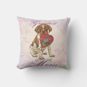 Coussin Mère Coeur de coeur germanique