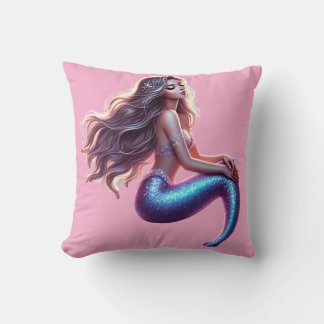 Coussin Mermaid Fantasy Pillow