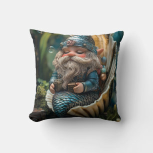 Coussin Merman génoise Figurine en coquillage - sous