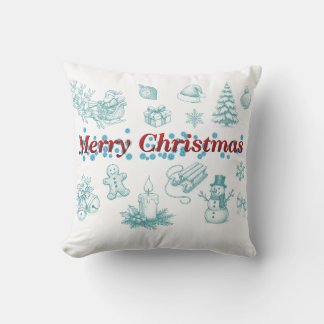 Coussin Merry Christmas pillow