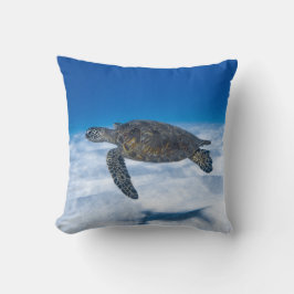 Coussin Merveilleuse tortue aquatique