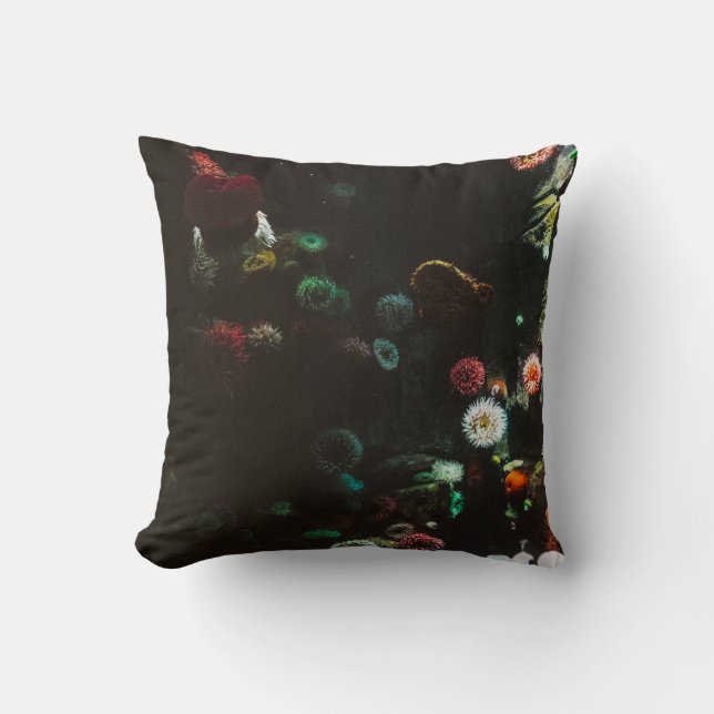 Coussin Merveilleuses vagues océaniques (Recto)