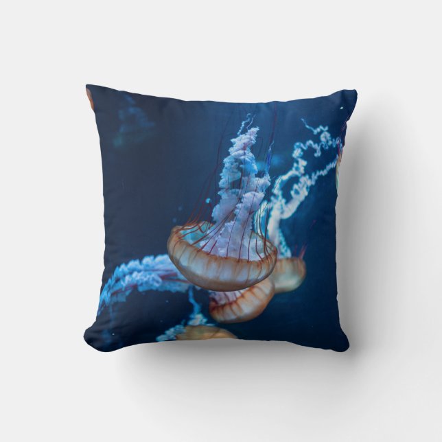 Coussin Merveilleux Jellyfish (Recto)