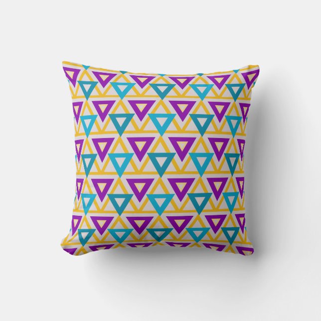 Coussin Mesh triangle Bauhaus (Recto)