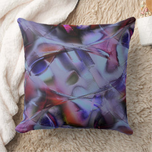 Coussin Mess de formes et de courbes polies en couleur got