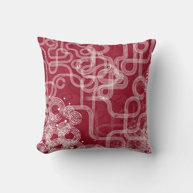 Coussin Mess géométrique (Recto)