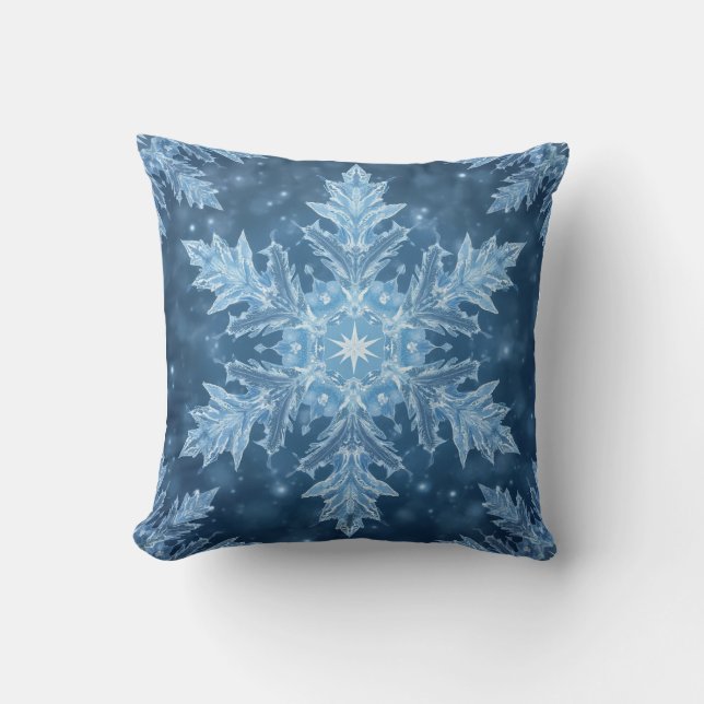 Coussin message d'hiver (Recto)