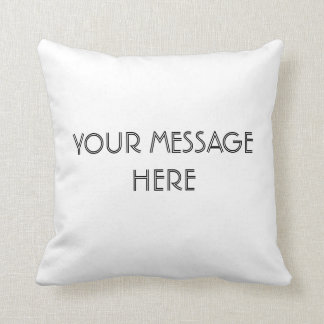 Coussin Message personnalisé