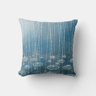 Coussin Météo Bleu pluvieux