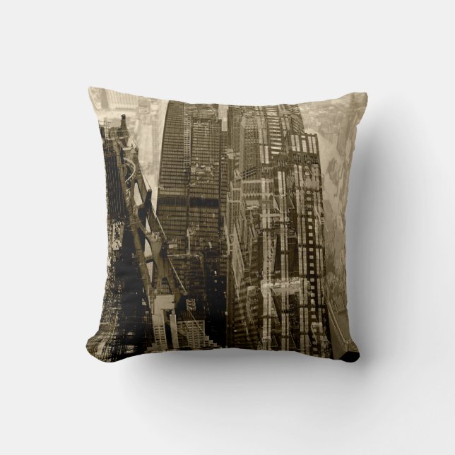 Coussin Métropole V (Recto)