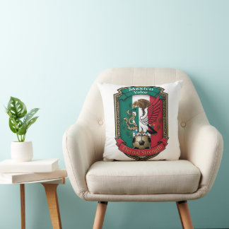 Coussin Mexico Eagle Ascent, Mexican Flag Gift