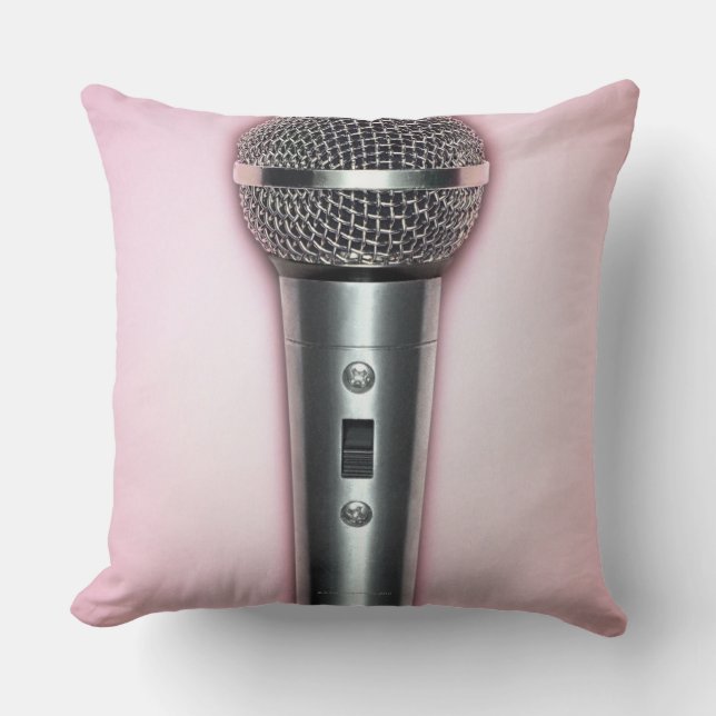 Coussin Microphone de chrome (Recto)