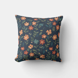 Coussin Midnight Meadow Wildflower