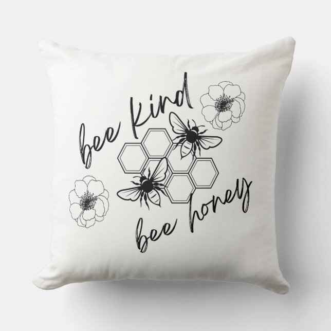 Coussin miel d'abeille (Recto)