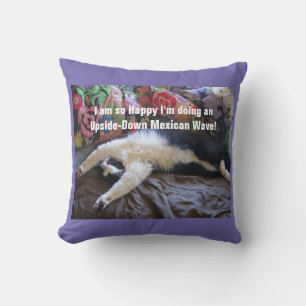 Coussin Mignon Chat Smoking Tuxedo Mexicain chats