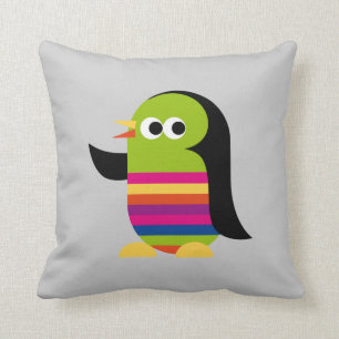 Coussin mignon de l'Antarctique d'oiseau de