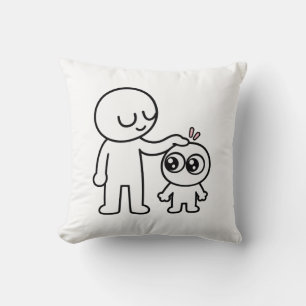 Coussin Mignon Kawaii Meilleurs Amis Dessin Animé – Ami Ad