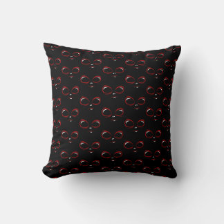 Coussin Mignon monstre visage ovni
