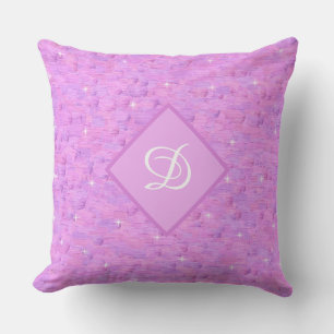 Coussin mignon rose rétro moyen siècle moderne boho vintag