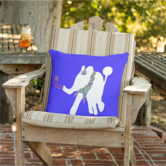 Coussin Mignon Rosh Hashanah ראש השנה shofar éléphant blan