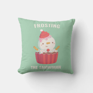Coussin Mignonne Frosting Le Cupcake De Neige, Sweet Chris