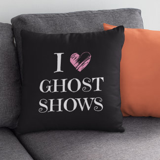 Coussin Mignonne saison Éffrayante Fantôme noir Halloween 