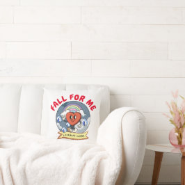 Coussin Mikitiez personnalisé valentine drôle lovebug logi