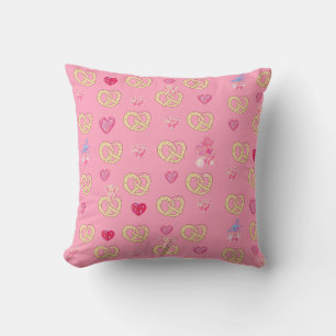 Coussin Mikitiez petit pain bretzel cosy valentin pâtisser