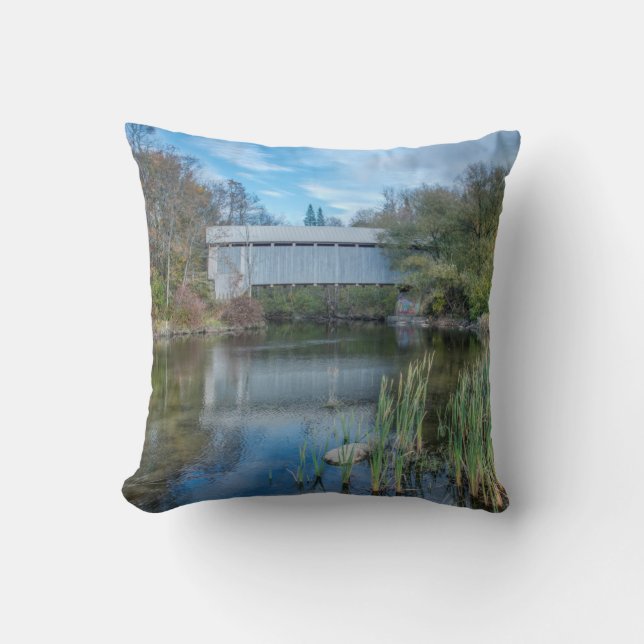 Coussin Milby Covered Bridge 2 (Recto)