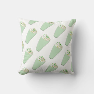 Coussin Milkshake à la menthe