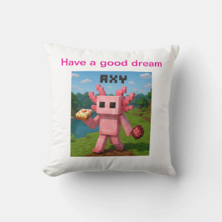 Coussin minecraft pillow axy
