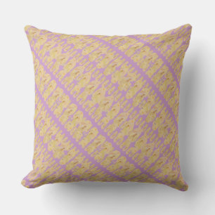 Coussin Mini tongs (jaune/lilas)