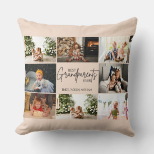 Coussin Minimaliste Moderne Meilleur Grand-Parents Jamais 