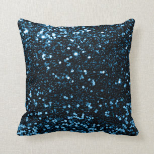 Coussin Minimum bleus blancs de charme de marine de